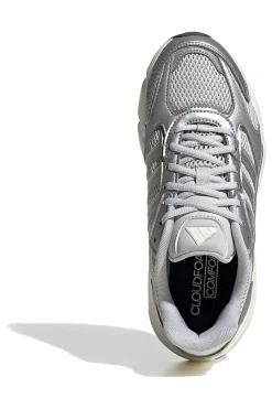 CrazyCaos 2000 Leichte Mesh-Sneaker in Silber-ADIDAS New