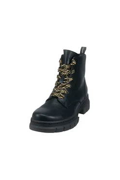 Anfibi neri caldi con zip e suola carrarmato D35ANC355000-BAGATT Discount