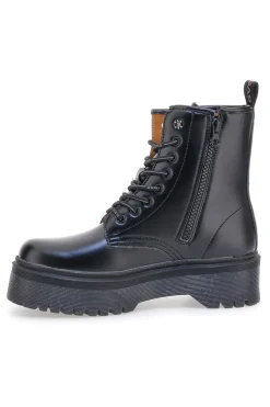 Anfibi Neri Con Flatform Brighton-GAS