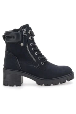 Anfibi neri con tacco medio 7-ALTEMBERG Clearance