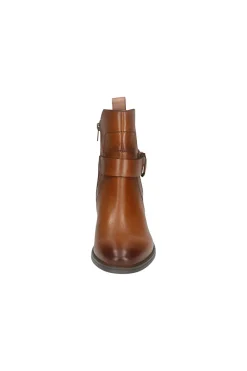 D15AMQ374000 Stiefeletten aus warmem, braunem Leder mit Schnalle-BAGATT Clearance