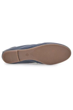 Ballerina blu in vera pelle 818005-PITTARELLO LOOK Discount