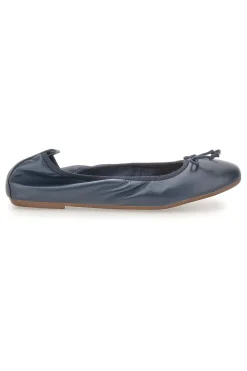 Ballerina blu in vera pelle 818005-PITTARELLO LOOK Discount