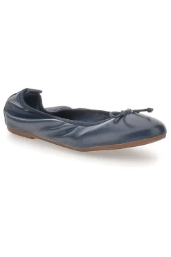 Ballerina blu in vera pelle 818005-PITTARELLO LOOK Discount