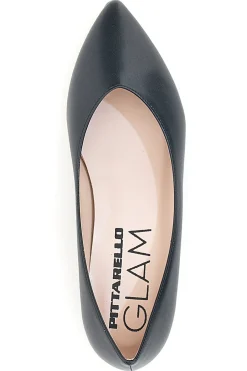 Ballerina nera a punta 3890-PITTARELLO GLAM Hot