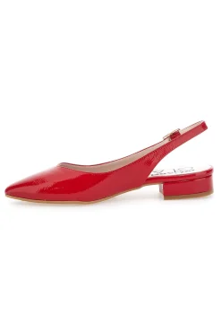Ballerina rossa lucida Made in Italy 3101-PITTARELLO GLAM Hot