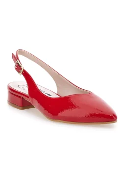 Ballerina rossa lucida Made in Italy 3101-PITTARELLO GLAM Hot