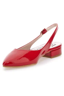 Ballerina rossa lucida Made in Italy 3101-PITTARELLO GLAM Hot