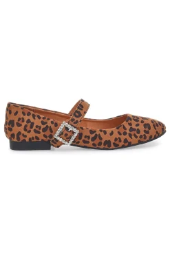 Ballerine animalier con cinturino gioiello IDEA2285-THE FIRST Discount