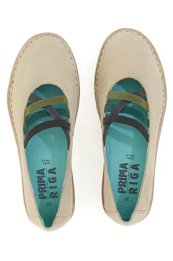 Ballerine Beige Con Elastici 19840FRUIT-PRIMA RIGA Hot