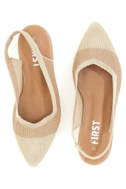 Ballerine in tessuto con soletta morbida PRESZ11-THE FIRST Clearance