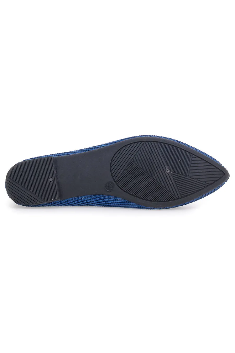 Ballerine blu in tessuto con soletta morbida PREA614-THE FIRST New