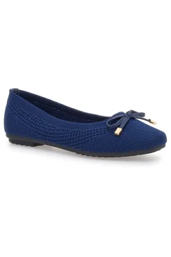 Ballerine blu in tessuto con soletta morbida PRE3-THE FIRST Hot