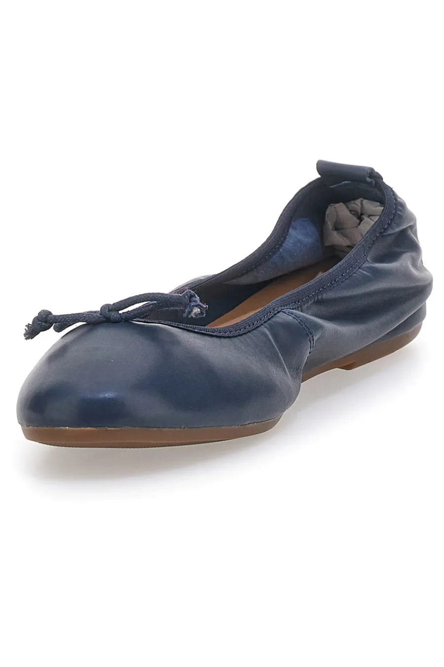 Ballerine Blu In Vera Pelle 818005-PITTARELLO LOOK Discount