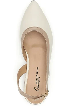 Ballerine Burro e Nude Con Cinturino Slingback 6011-PITTARELLO COUTURE Hot