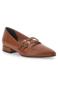 Ballerine Marroni con cinturini 3664-PITTARELLO GLAM New