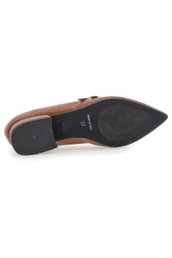 Ballerine Marroni con cinturini 3664-PITTARELLO GLAM New
