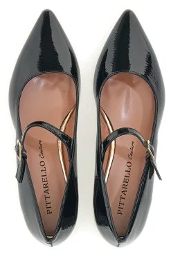 Ballerine Mary Jane Nere 903-PITTARELLO COUTURE Clearance