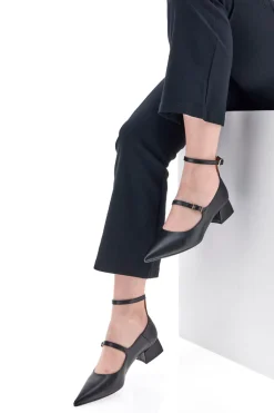 Ballerine Mary Jane 31 Nere-PITTARELLO COUTURE