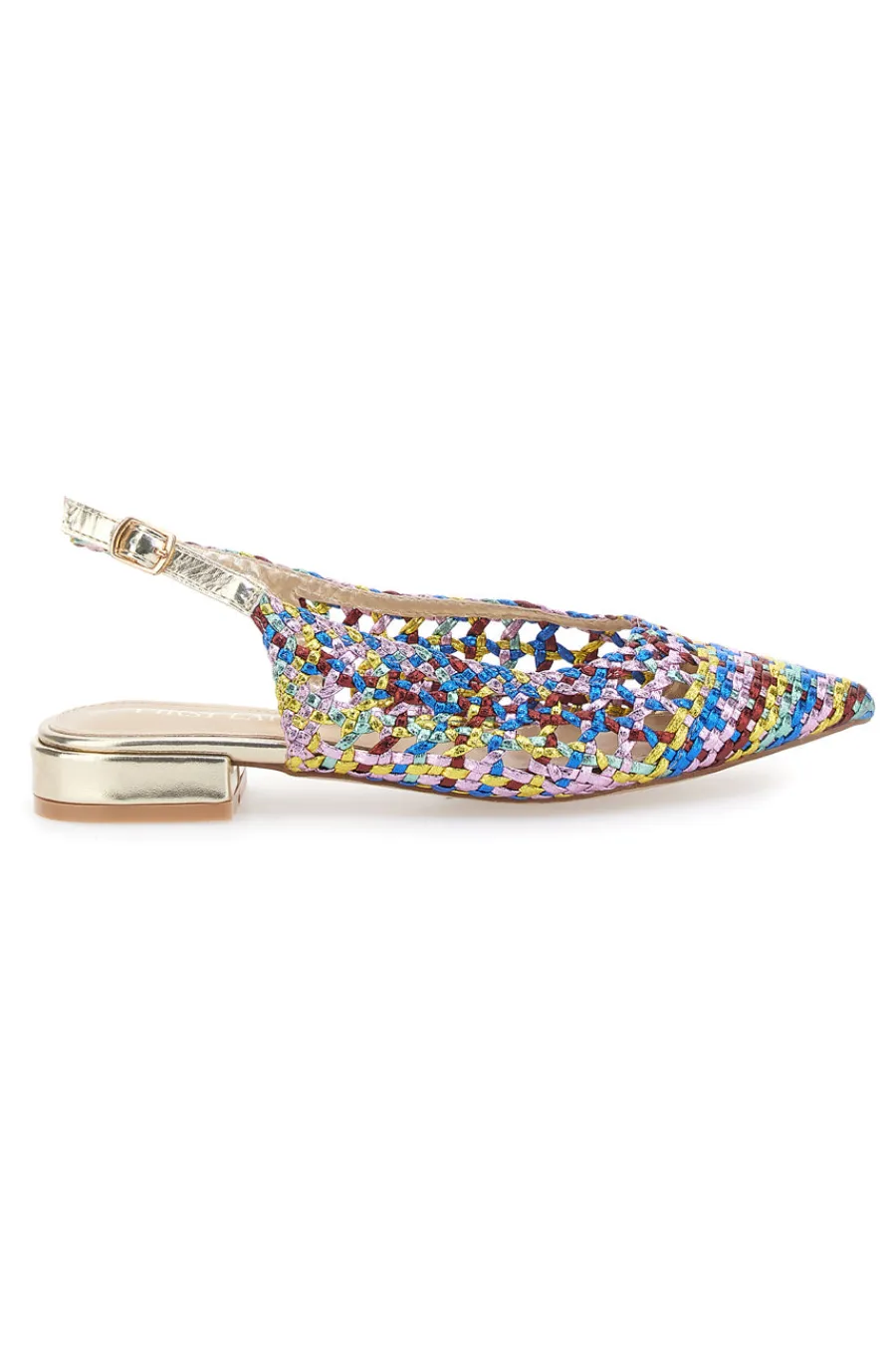 Ballerine color Con Trama Intrecciata P589-FIRST LADY Hot