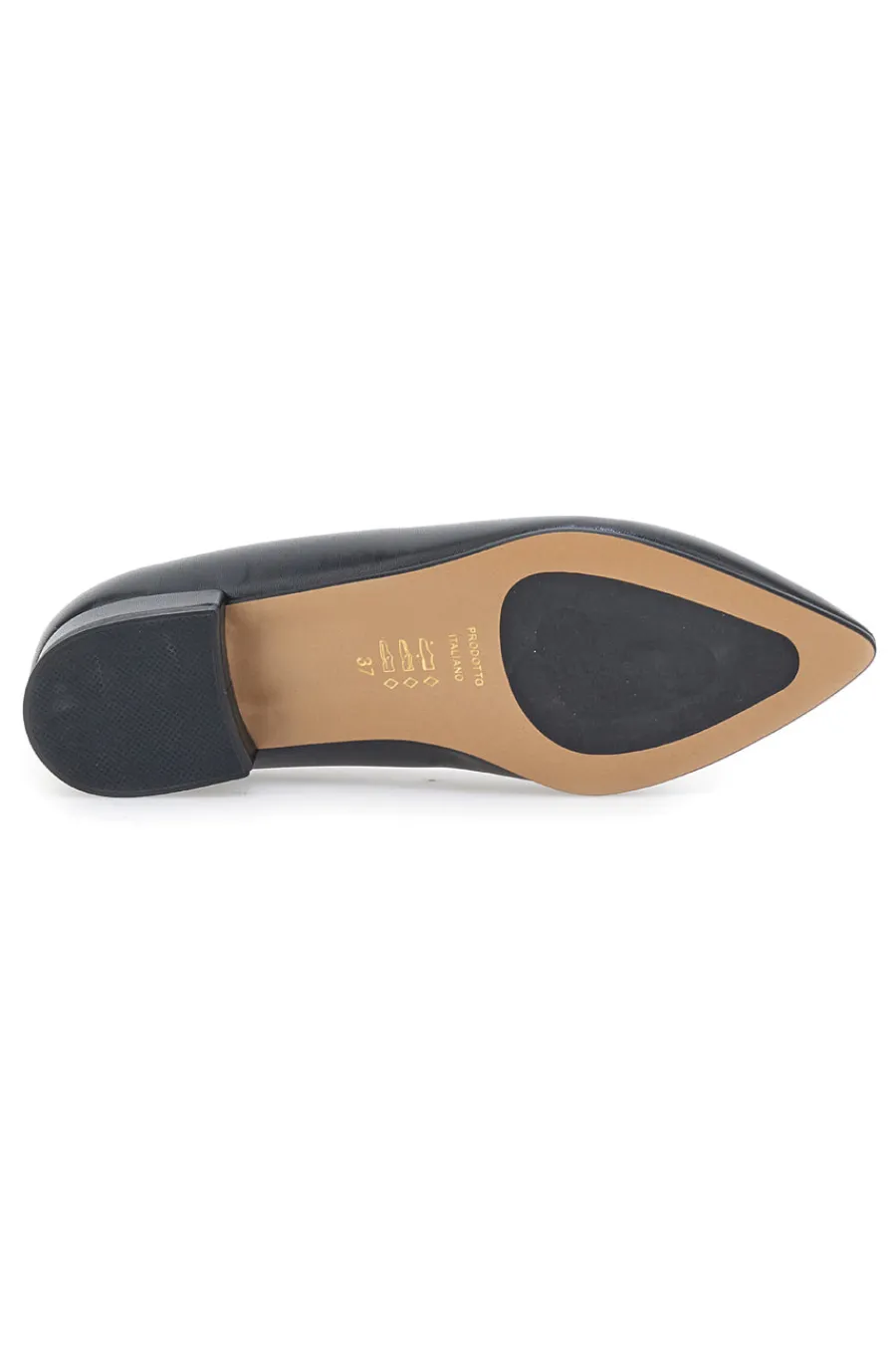 Ballerine Nere a Punta 2890-PITTARELLO GLAM Discount