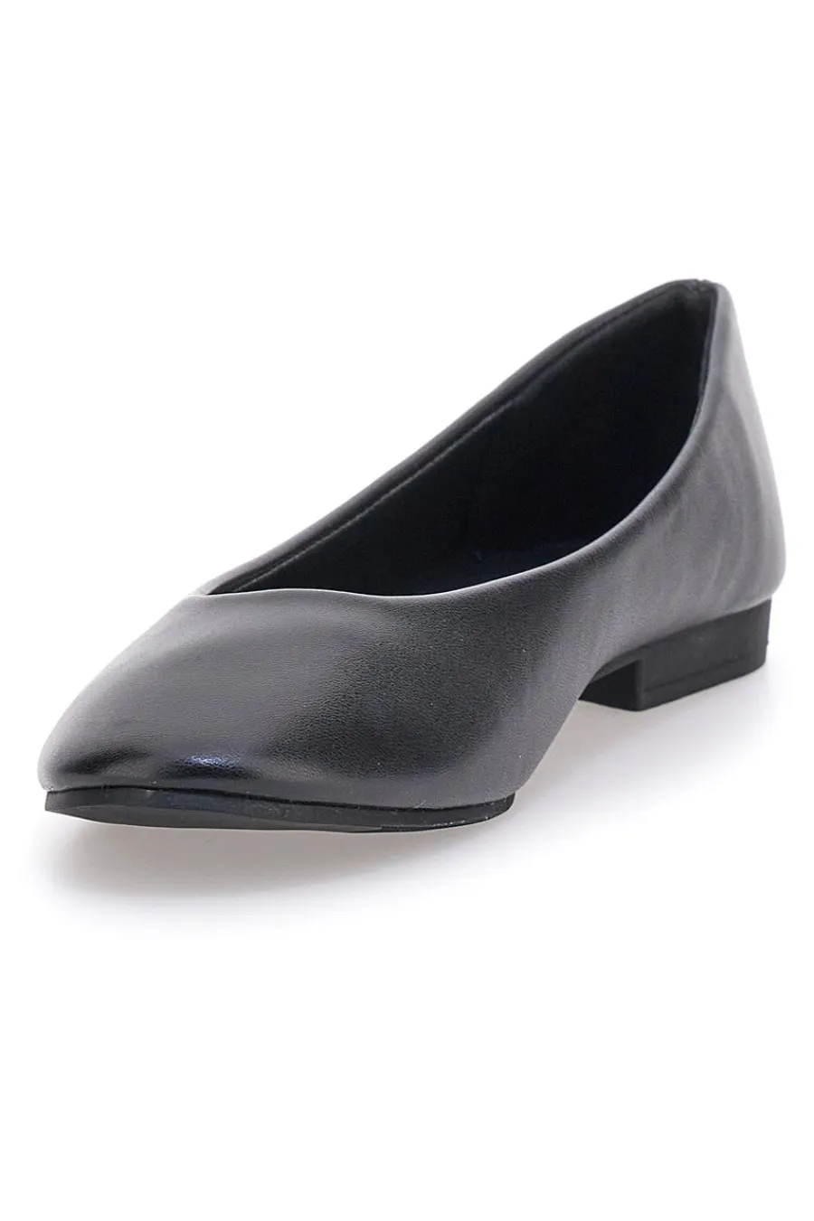 Ballerine nere basic in materie sintetiche IDEA06-THE FIRST Discount