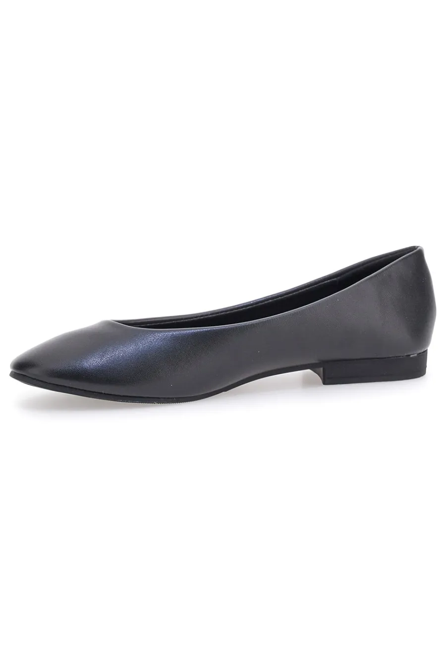 Ballerine nere basic in materie sintetiche IDEA06-THE FIRST Discount