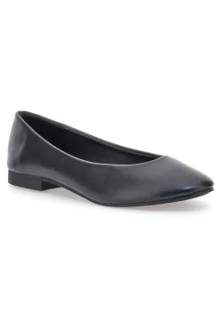 Ballerine nere basic in materie sintetiche IDEA06-THE FIRST Discount