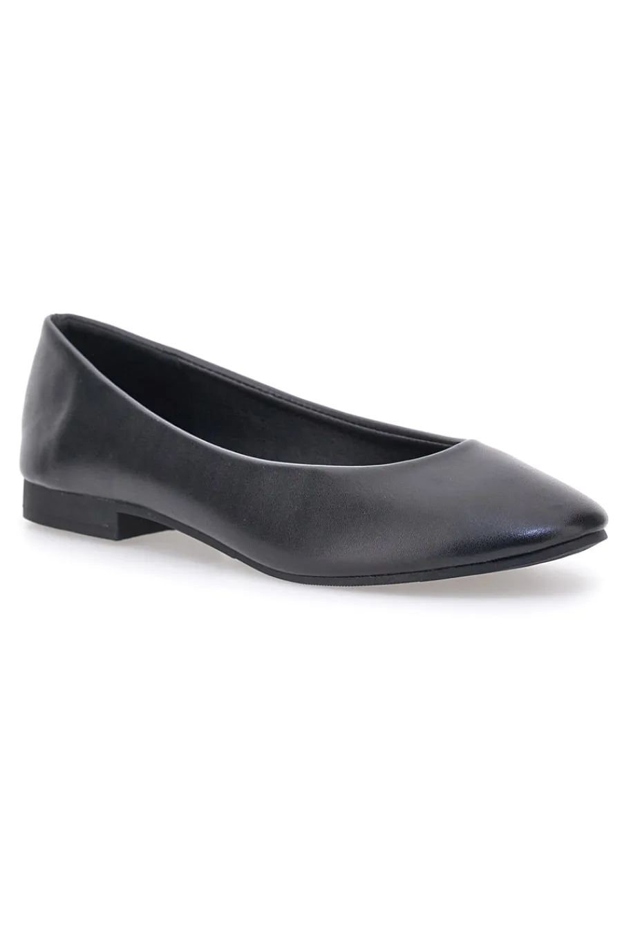 Ballerine nere basic in materie sintetiche IDEA06-THE FIRST Discount