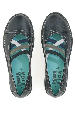 Ballerine Nere Con Elastici 19496FRUIT-PRIMA RIGA Outlet