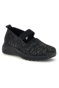 Ballerine nere con fascia elastica CA1214-CANGURO New