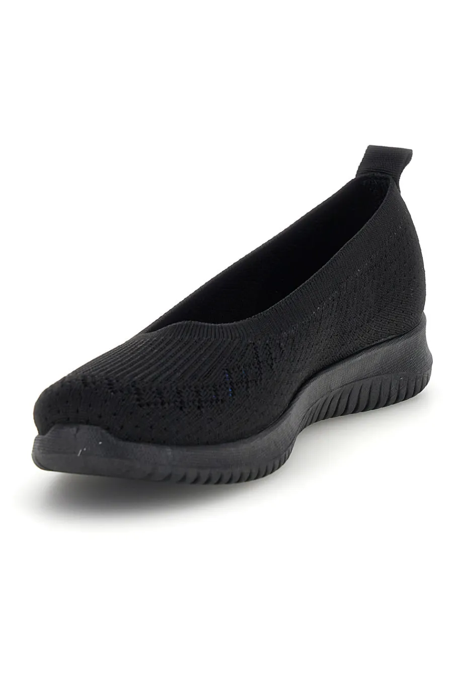 Ballerine nere con tomaia traforata CA1215-CANGURO Outlet