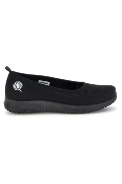 Ballerine nere con tomaia traforata CA1215-CANGURO Outlet