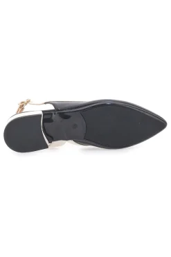 Ballerine Nere e Beige Con Cinturino Slingback 6011-PITTARELLO COUTURE Best