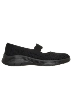 Ballerine nere in maglia BEDFORD CHEERFUL GLOW-SKECHERS