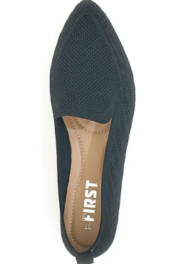 Ballerine nere in tessuto con soletta morbida PRE1-THE FIRST Outlet