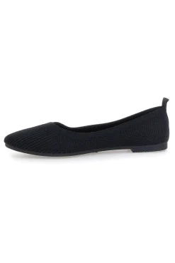 Ballerine nere in tessuto con soletta morbida PRESZ42-THE FIRST Clearance