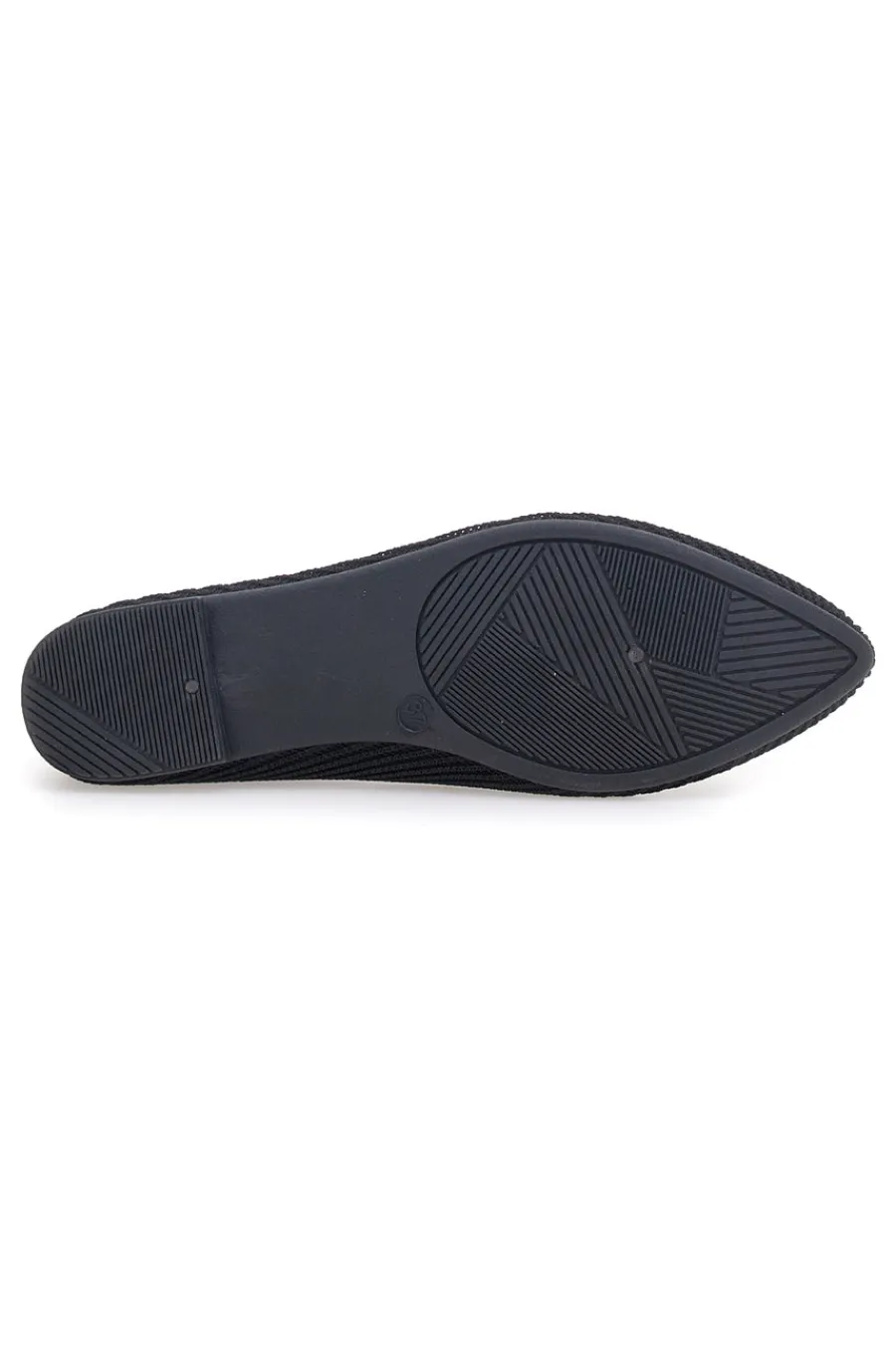 Ballerine nere in tessuto con soletta morbida PREA614-THE FIRST New