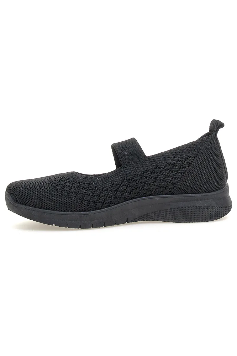 Ballerine nere in tessuto intrecciato Tf2508056-MIO TEMPO Hot