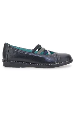 Ballerine nere in vera pelle con fasce elastiche 19496FRUIT-PRIMA RIGA Best