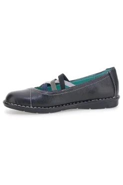 Ballerine nere in vera pelle con fasce elastiche 19496FRUIT-PRIMA RIGA Best