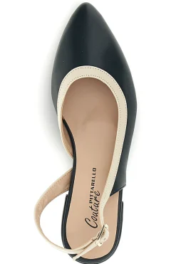 Ballerine Nere Made in Italy con cinturino 6011-PITTARELLO COUTURE Hot
