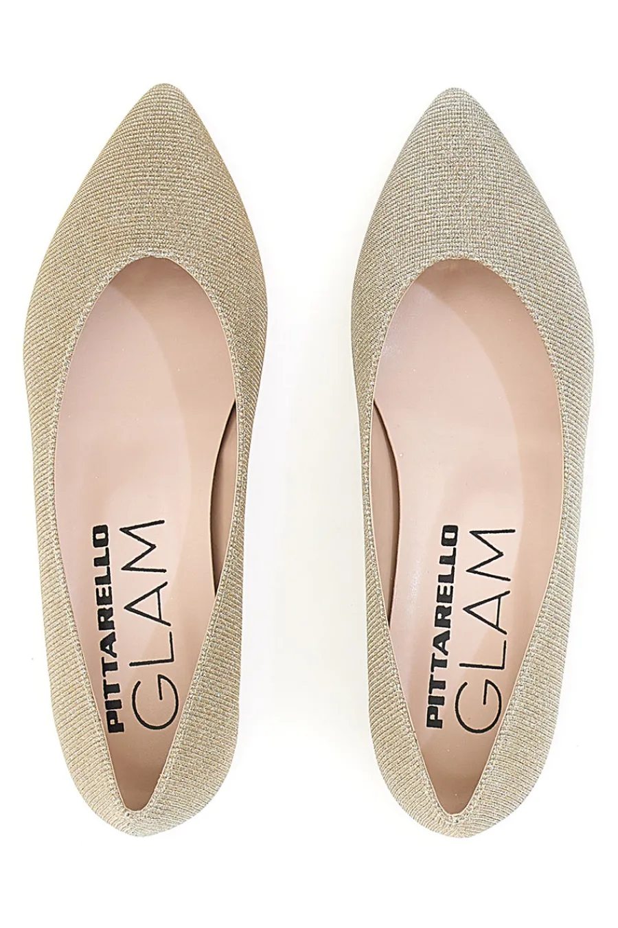 Ballerine Oro a Punta 3890-PITTARELLO GLAM Online