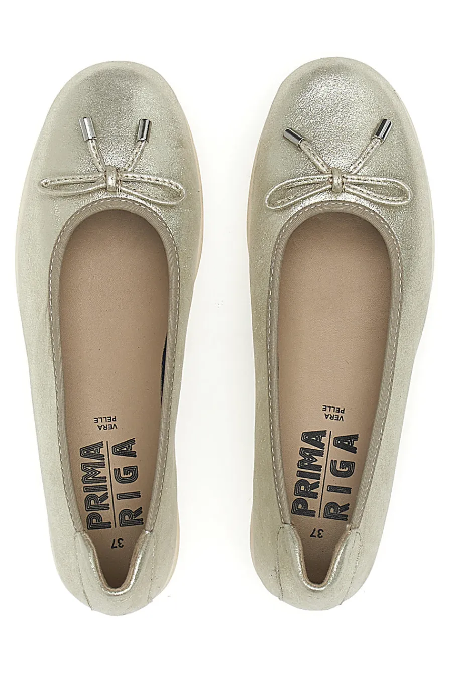 Ballerine Oro Con Glitter 15856APRIL-PRIMA RIGA Outlet