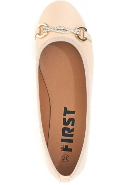 Ballerine rosa con catena decorativa IDE172-THE FIRST Clearance