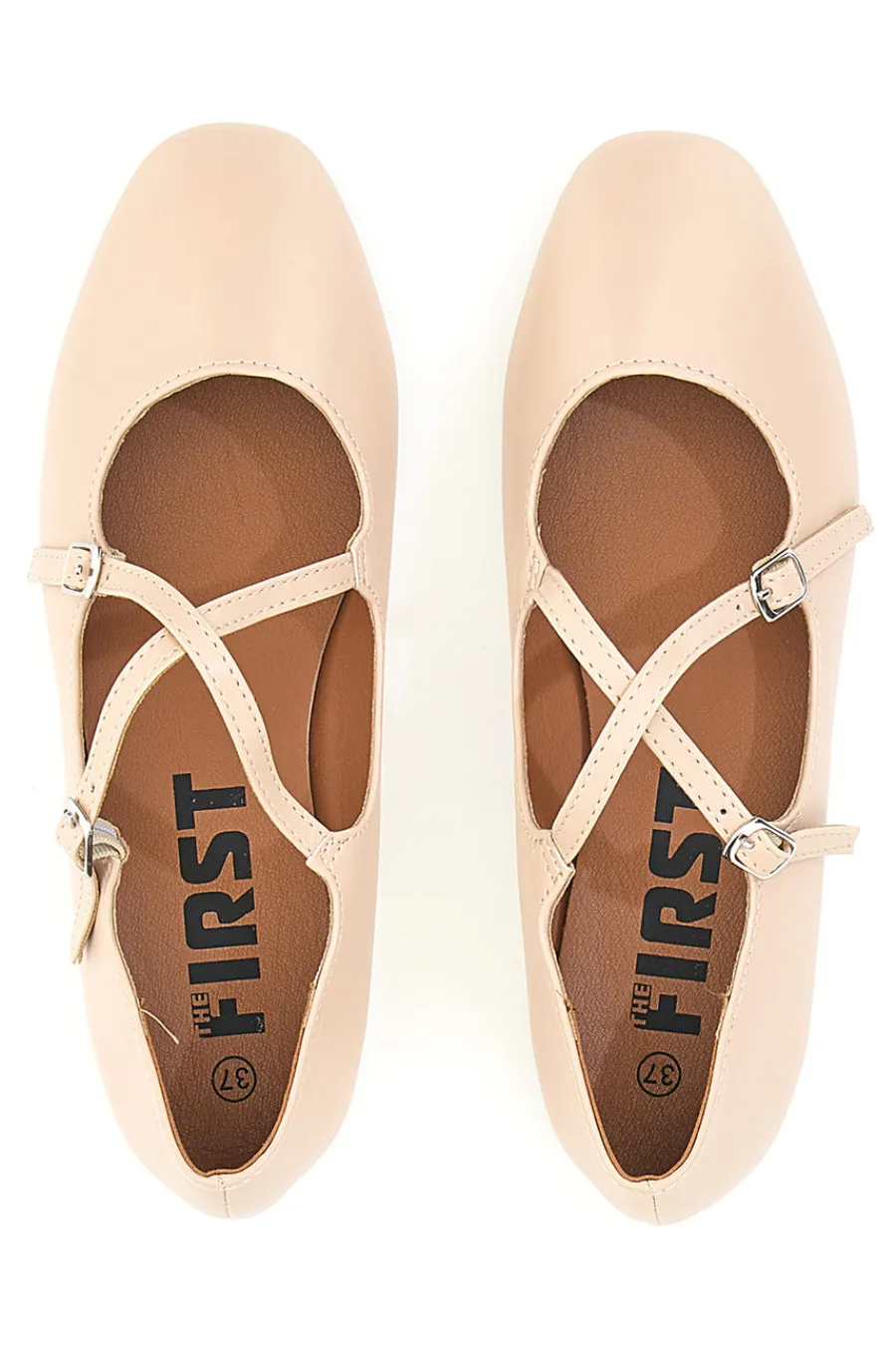 Ballerine rosa con cinturini IDEA02-THE FIRST New