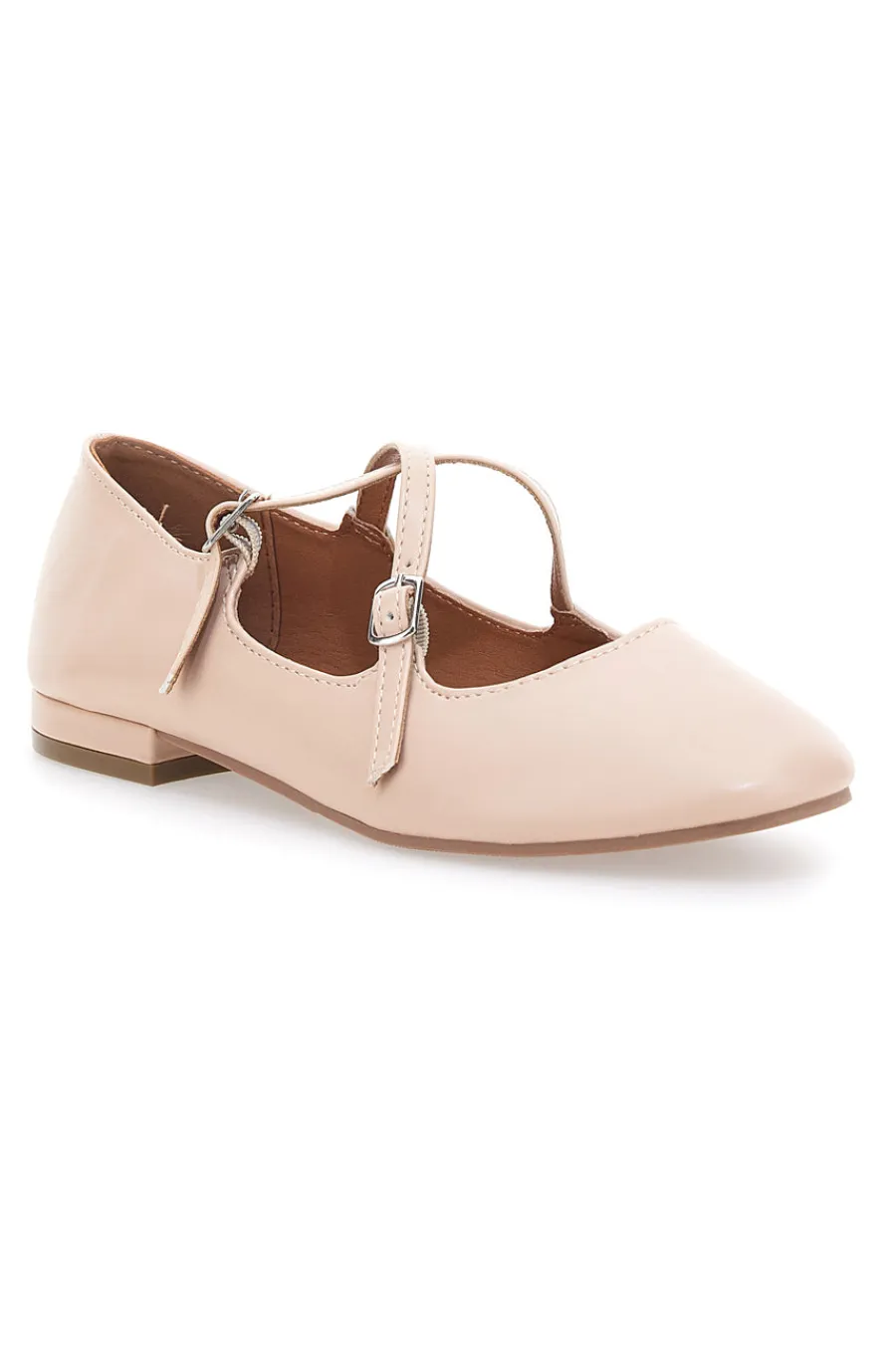 Ballerine rosa con cinturini IDEA02-THE FIRST New