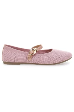 Ballerine in tessuto traforato con cinturino PRESZ41-THE FIRST Clearance