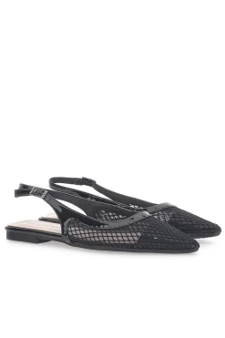 Ballerine slingback nere XQJ52012-LE HAVRE PARIS New