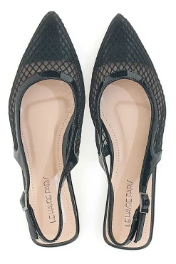 Ballerine slingback nere XQJ52012-LE HAVRE PARIS New